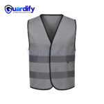120 GSM Reflective Polyester Grey Safety Vest