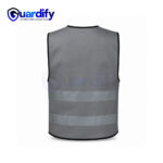 120 GSM Reflective Polyester Grey Safety Vest