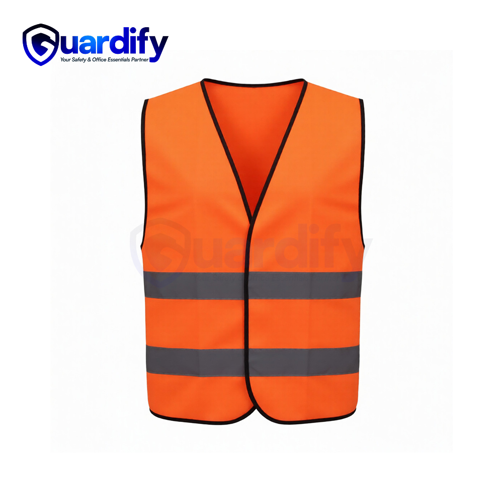 120 GSM Reflective Polyester Orange Safety Vest