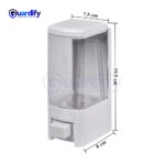 350ml Manual Soap Dispenser | ABS Material | Wall Mounted