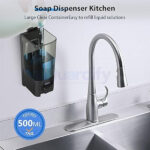 350ml Manual Soap Dispenser | ABS Material | Wall Mounted