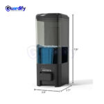 350ml Manual Soap Dispenser | ABS Material | Wall Mounted