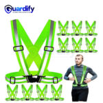 Adjustable Reflective Cross Safety Belt