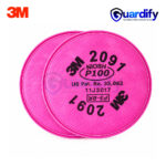 3M 2091 P100 Particulate Filter | Bayonet Replacement Filter | High-Efficiency Respiratory Protection