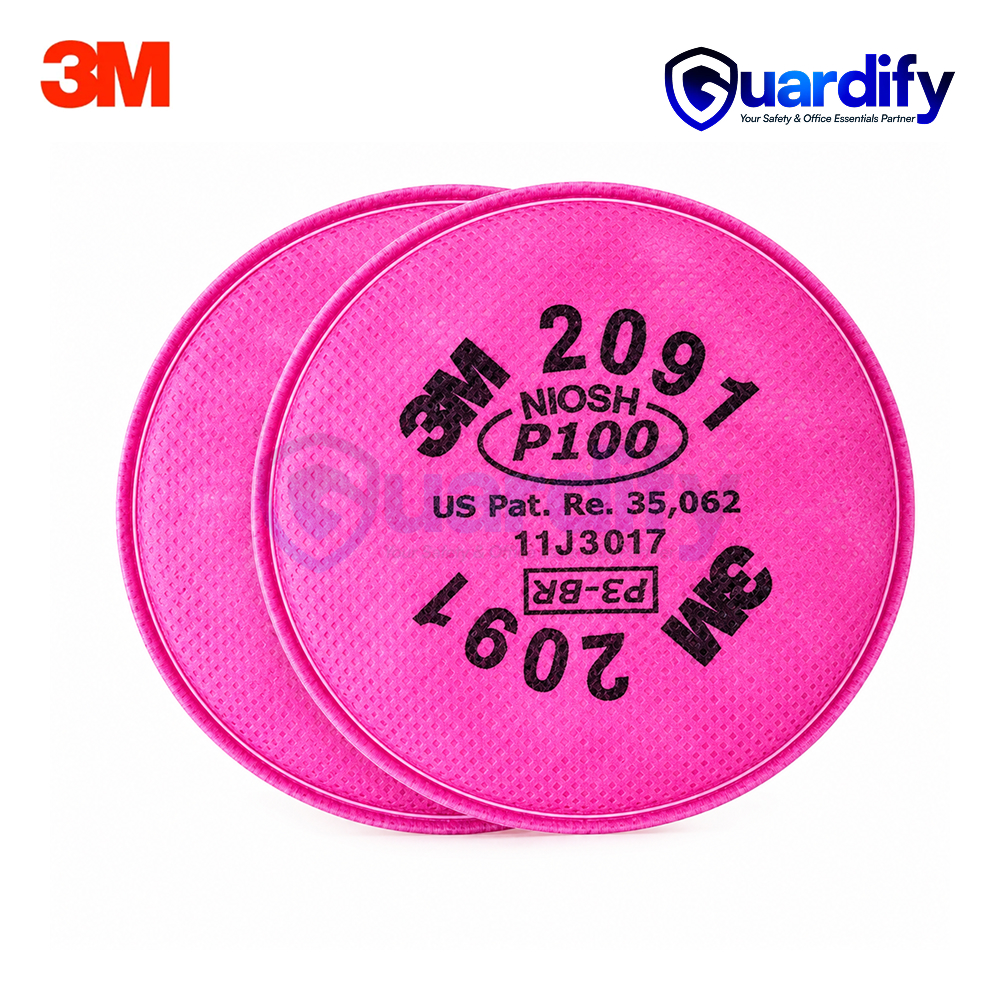 3M 2091 P100 Particulate Filter | Bayonet Replacement Filter | High-Efficiency Respiratory Protection 3M 2091 P100 Particulate Filter | Bayonet Replacement Filter | High-Efficiency Respiratory Protection