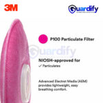 3M 2091 P100 Particulate Filter | Bayonet Replacement Filter | High-Efficiency Respiratory Protection