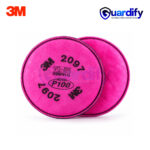 3M 2097 P100 Particulate Filter | Bayonet Replacement Filter | P100 Filter with Organic Vapour Relief