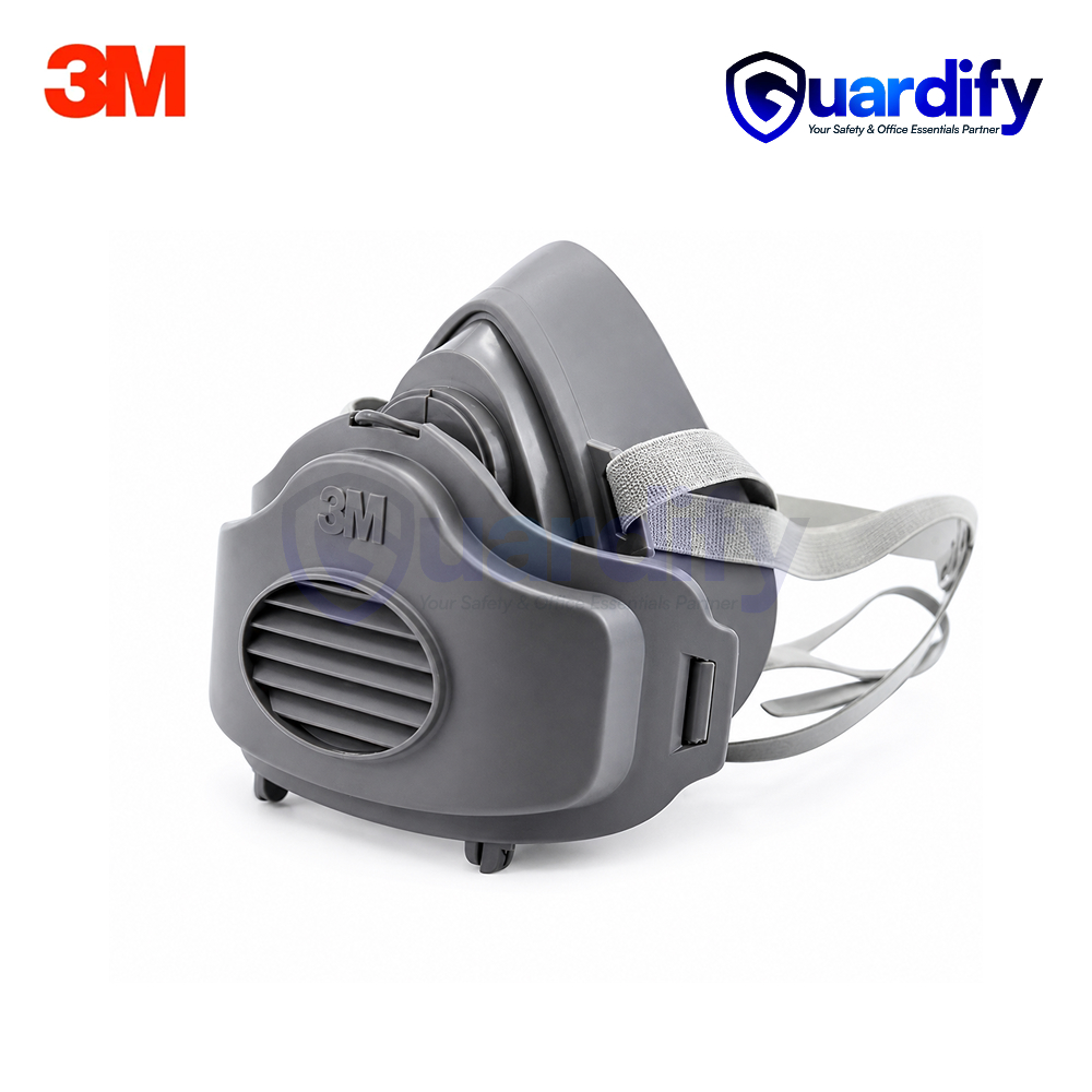 3M 3200 Reusable Half Mask Respirator | Single Cartridge Respirator | Industrial Respiratory Protection 3M 3200 Reusable Half Mask Respirator | Single Cartridge Respirator | Industrial Respiratory Protection