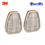 3M 6051 A1 Gas & Vapour Cartridge | Organic Vapour Replacement Filter | Bayonet Connection