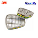 3M 6059 ABEK1 Gas & Vapour Cartridge Filter | Multi-Gas Replacement Cartridge | Bayonet Connection