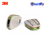 3M 6059 ABEK1 Gas & Vapour Cartridge Filter | Multi-Gas Replacement Cartridge | Bayonet Connection