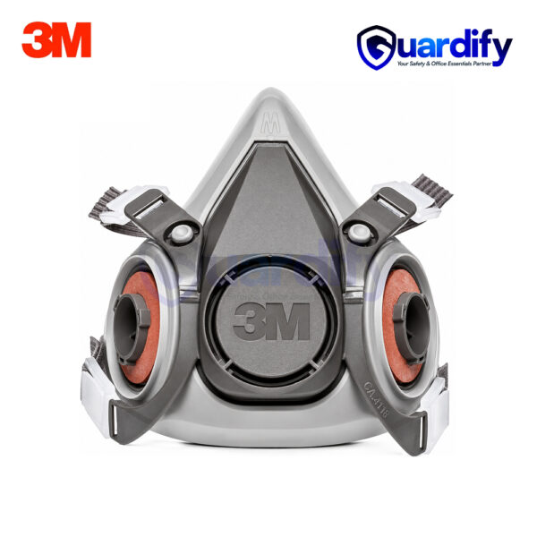 3M 6200 Reusable Half Face Respirator | Dual Cartridge Respirator | Industrial Respiratory Protection