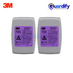 3M 7093 P100 Hard Case Particulate Filter | NIOSH Approved | Bayonet Connection Respirator Filter