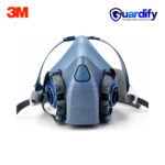 3M 7502 Reusable Half Face Respirator | Silicone Facepiece | Medium Size | Industrial Respiratory Protection