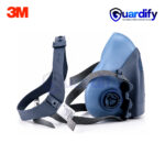 3M 7502 Reusable Half Face Respirator | Silicone Facepiece | Medium Size | Industrial Respiratory Protection