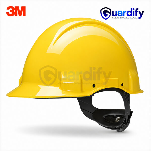 3M H-702R Yellow Hard Hat with UVicator