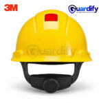 3M H-702R Yellow Hard Hat with UVicator