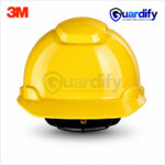 3M H-702R Yellow Hard Hat with UVicator