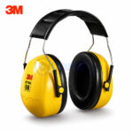 3M PELTOR Optime 98 H9A Earmuff | 24 dB NRR | Over-the-Head Yellow Hearing Protection