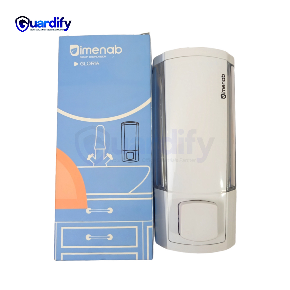 Imenab Gloria Liquid Soap Dispenser | ABS | White Finish Imenab Gloria Liquid Soap Dispenser | ABS | White Finish