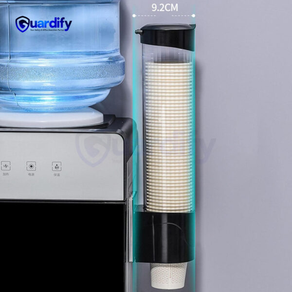 Paper Cup Dispenser | Wall Mounted | Stick-On Holder