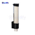 Paper Cup Dispenser | Wall Mounted | Stick-On Holder