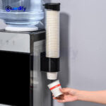 Paper Cup Dispenser | Wall Mounted | Stick-On Holder