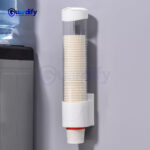 Paper Cup Dispenser | Wall Mounted | Stick-On Holder
