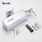 Stainless Steel Manual Soap Dispenser | 350ml | Wall Mounted