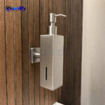 Stainless Steel Manual Soap Dispenser | 350ml | Wall Mounted