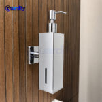 Stainless Steel Manual Soap Dispenser | 350ml | Wall Mounted