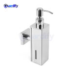 Stainless Steel Manual Soap Dispenser | 350ml | Wall Mounted
