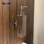 Stainless Steel Manual Soap Dispenser | 350ml | Wall Mounted