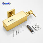 Stainless Steel Manual Soap Dispenser | 350ml | Wall Mounted