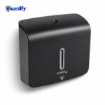 Wall Mounted Black Paper Towel Dispenser | Large Capacity ABS Tissue Dispenser | Universal Fit