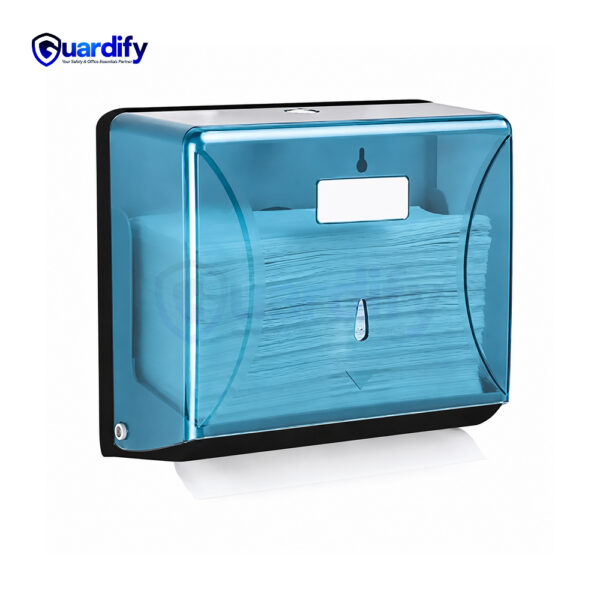 Wall Mounted Paper Towel Dispenser | Large Capacity ABS Tissue Dispenser | Blueish Green