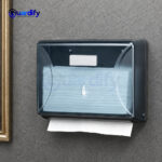 Wall Mounted Paper Towel Dispenser | Large Capacity ABS Tissue Dispenser | Blueish Green