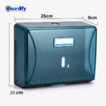 Wall Mounted Paper Towel Dispenser | Large Capacity ABS Tissue Dispenser | Blueish Green