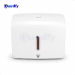 Wall Mounted White Paper Towel Dispenser | Large Capacity ABS Tissue Dispenser | Universal Fit