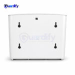 Wall Mounted White Paper Towel Dispenser | Large Capacity ABS Tissue Dispenser | Universal Fit