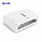 Wall Mounted White Paper Towel Dispenser | Large Capacity ABS Tissue Dispenser | Universal Fit