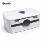 White Eye-Shaped Tissue Paper Dispenser | ABS Wall Mounted Paper Towel Dispenser | Modern Design
