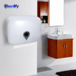White Eye-Shaped Tissue Paper Dispenser | ABS Wall Mounted Paper Towel Dispenser | Modern Design