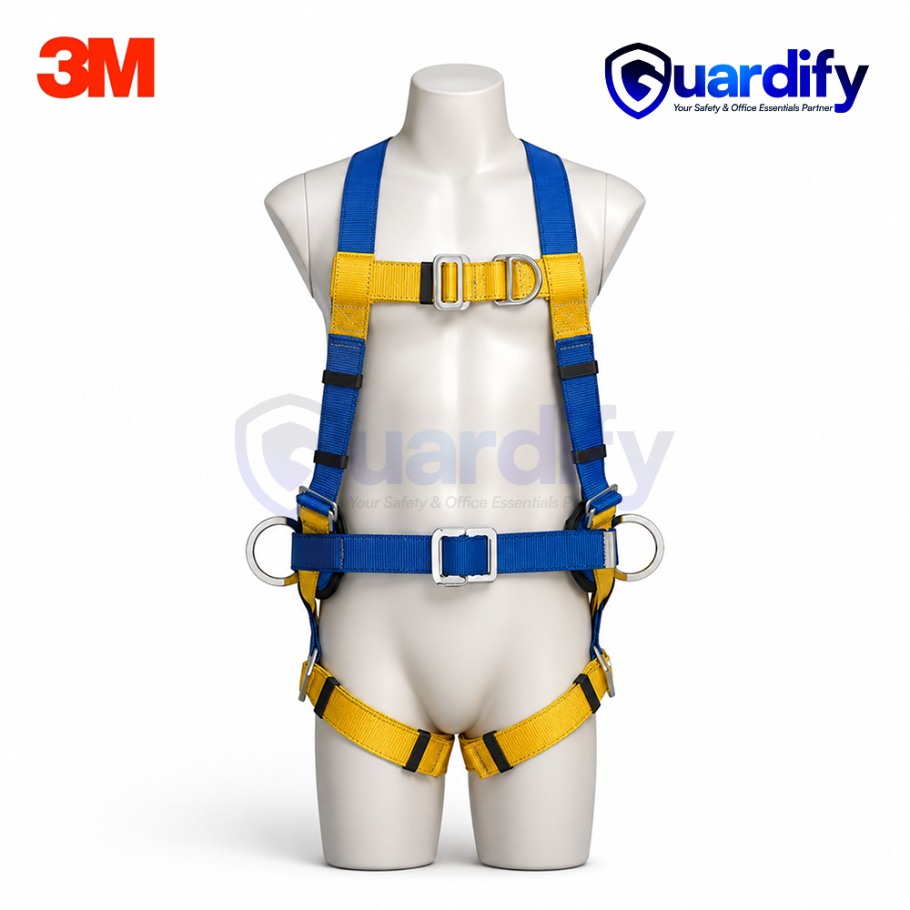 3M Protecta® FIRST 4D Full Body Safety Harness | Shock Absorbing Double Lanyard | Fall Arrest & Work Positioning 3M Protecta® FIRST 4D Full Body Safety Harness | Shock Absorbing Double Lanyard | Fall Arrest & Work Positioning