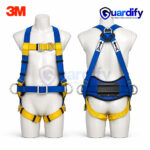 3M Protecta® FIRST 4D Full Body Safety Harness | Shock Absorbing Double Lanyard | Fall Arrest & Work Positioning