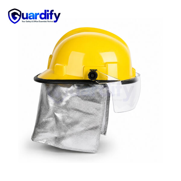 ABS Fireman Firefighting Helmet | Heat-Resistant Heavy-Duty Fire Safety Helmet
