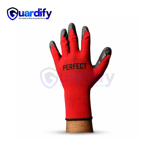 MJ0252 Thermal Latex Coated Work Safety Gloves | Warm Breathable Winter Protection Gloves