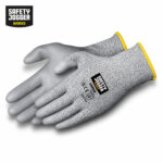 Safety Jogger SHIELD 4X43C Cut-Resistant HPPE Safety Gloves | PU Coated Industrial Work Gloves