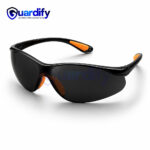 SS-54 Smoke Tinted Safety Spectacle | Anti-Scratch & UV Protective Eyewear | Impact-Resistant Lens
