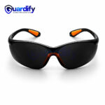 SS-54 Smoke Tinted Safety Spectacle | Anti-Scratch & UV Protective Eyewear | Impact-Resistant Lens